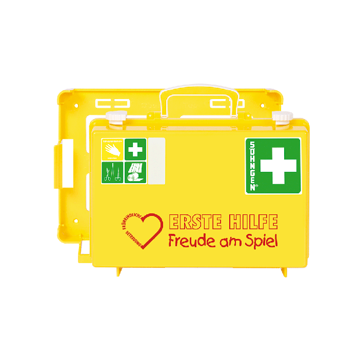 Erste-Hilfe-Koffer SN-CD gelb Freude am Spiel