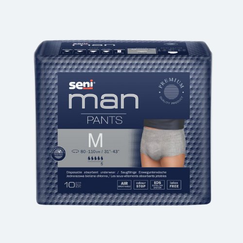 Pantalon d'incontinence pour les hommes