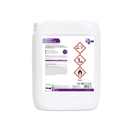 MaiMed MyClean AS, désinfection et nettoyage du système d'aspiration 5l/bidon, 1 pièce | Bidon (5 l)