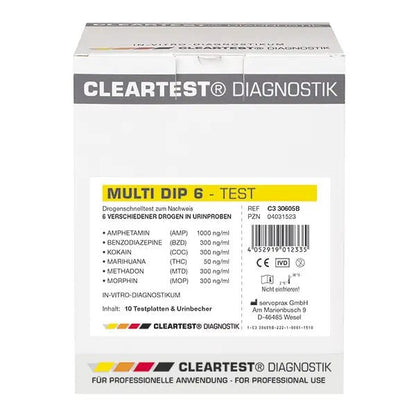 Test Cleartest Multi-Dip 12