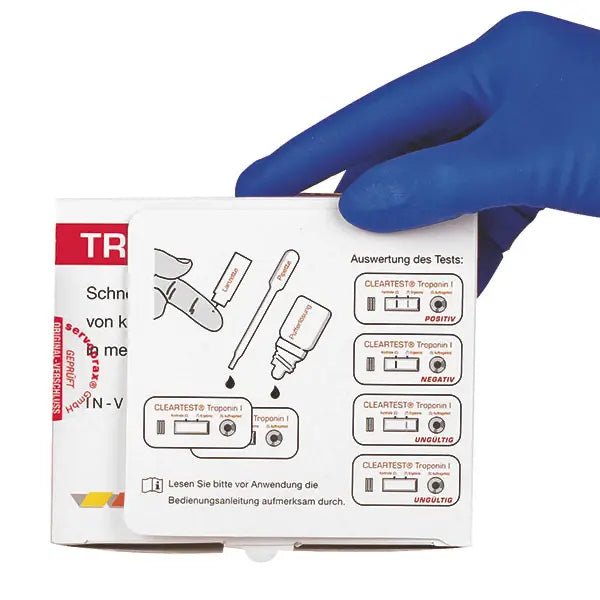 Cleartest Troponin, Pack: 20 Teste | Packung (20 Tests)