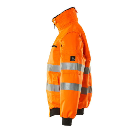 Veste pilote MASCOT® Kaprun, orange haute visibilité