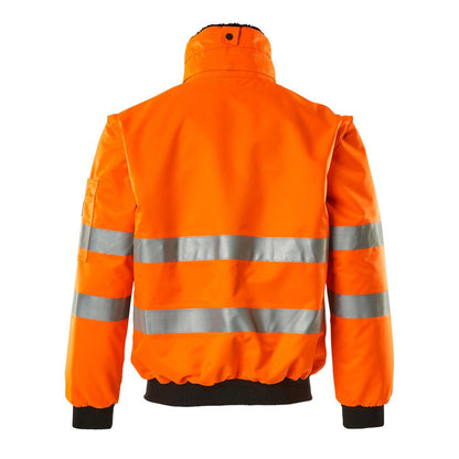 Veste pilote MASCOT® Kaprun, orange haute visibilité