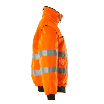 Veste pilote MASCOT® Kaprun, orange haute visibilité