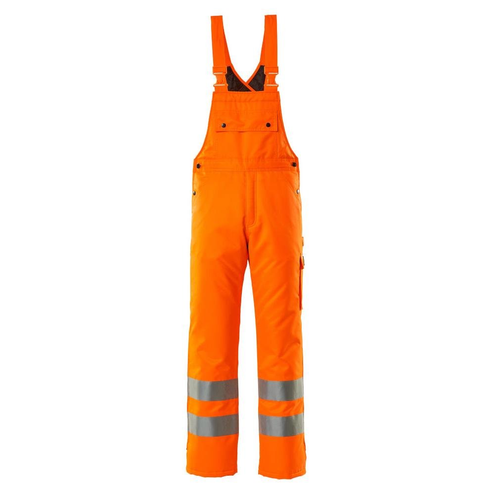 MASCOT® Lech Winterlatzhose, hi-vis orange