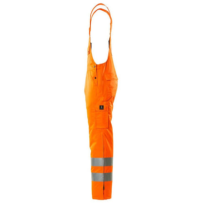 MASCOT® Lech Winterlatzhose, hi-vis orange