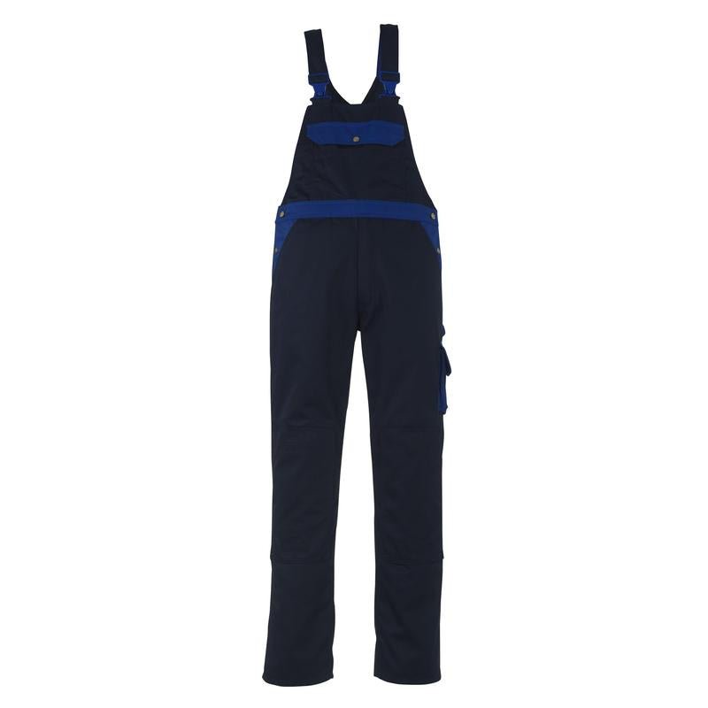 MASCOT® Milano salopette, bleu marine/bleu grain