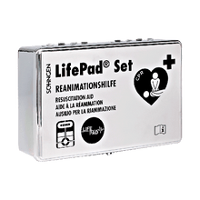 Boîtier LifePad® chromé avec support mural