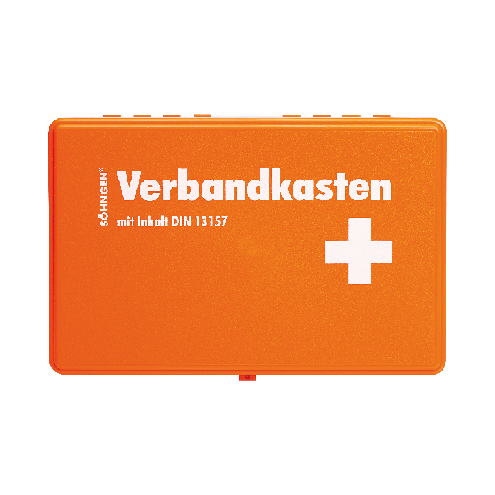 KIEL Verbandkasten leer Kunststoff orange