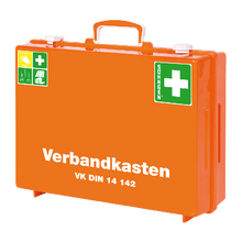 Trousse de premiers secours K MT-CD orange, conforme à la norme DIN 14142