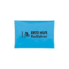 Premiers secours pour les cyclistes - bleu