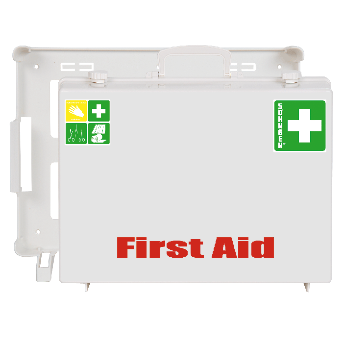 Erste-Hilfe-Koffer MT-CD leer weiss Druck First Aid
