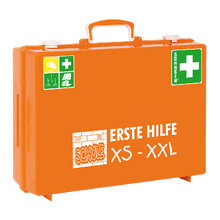 Cours de premiers secours XS-XXL MT-CD orange