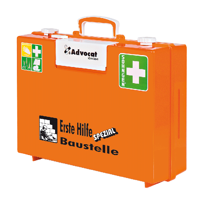 Erste Hilfe Advocat Baustelle