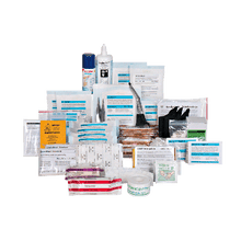 Remplissage de trousse de premiers secours conforme à la norme ÖNORM Z1020 1, avec extension