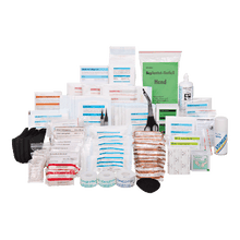 Remplissage de trousse de premiers secours conforme à la norme ÖNORM Z1020 2, avec extension