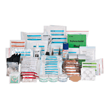 Remplissage de trousse de premiers secours conforme à la norme ÖNORM Z1020 2, avec extension