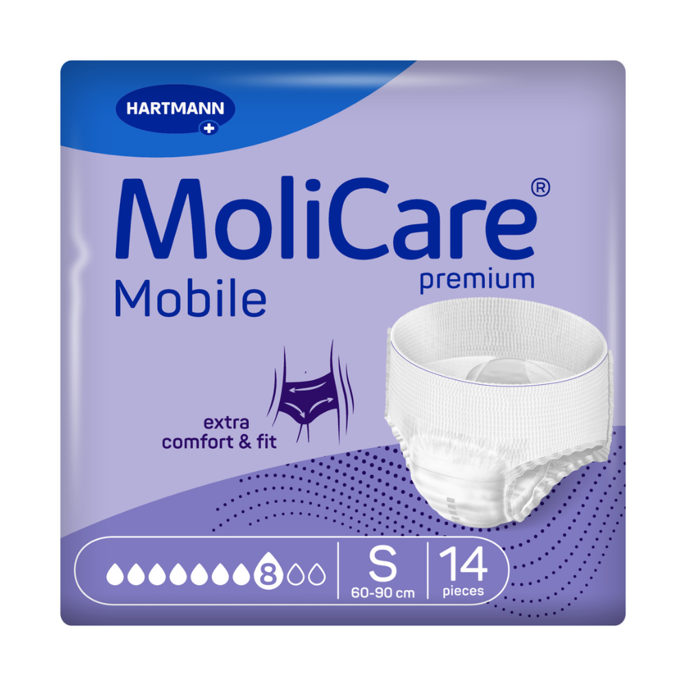 MoliCare® Premium Mobile Inkontinenzpants 8 Tropfen – sehr starke Inkontinenz