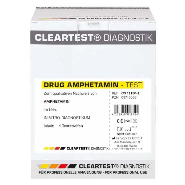 Test unique de drogue CLEARTEST