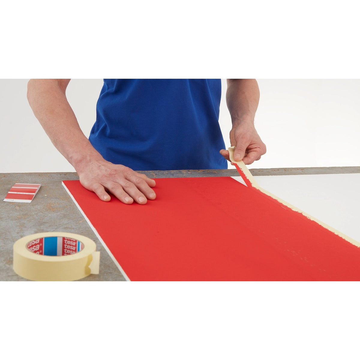 tesa Professional 4323 Abdeckband, hellbeige – Anwendung