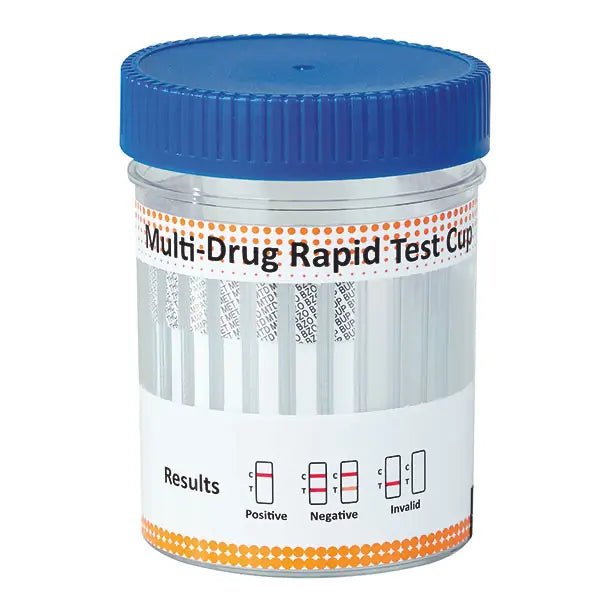 Cleartest Multi Drug Discreet ECO Urin-Drogentestbecher, 5-fach *** Einzeltest | Stück (1 Test)
