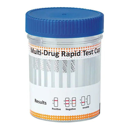 Cleartest Multi Drug Discreet ECO Urin-Drogentestbecher, 5-fach *** Einzeltest | Stück (1 Test)