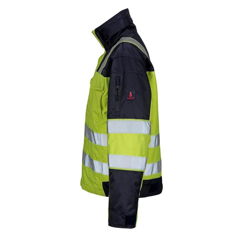 MASCOT® Genova Winterjacke, hi-vis gelb/marine