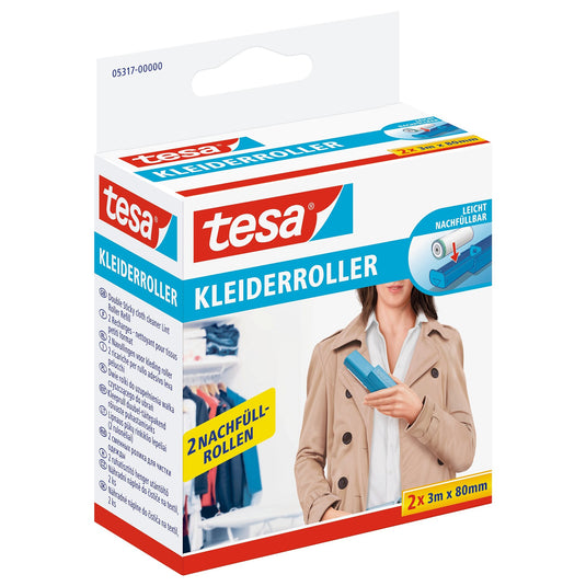 Recharge tesa Lint Remover Clothing, 2× recharges