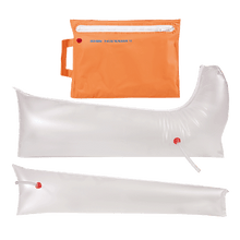 PneuPlast : attelle gonflable en PVC, lot de 3 pièces