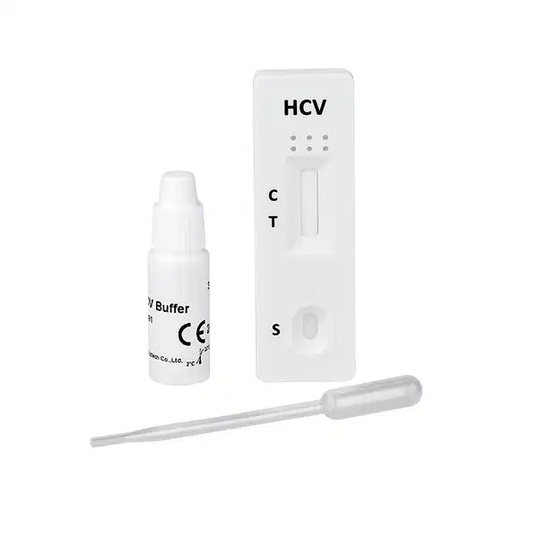 Pack Cleartest Hépatite C (VHC) : 10 tests, accessoires inclus | Pack (10 tests)