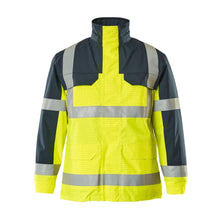 MASCOT® Lungern Parka Multisafe, hi-vis gelb/marine
