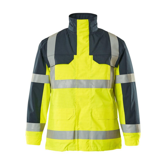 MASCOT® Lungern Parka Multisafe, hi-vis gelb/marine
