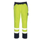 Surpantalon MASCOT® Linz, jaune haute visibilité/marine