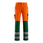 Pantalon MASCOT® Olinda, haute visibilité orange/vert