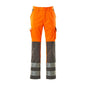 Pantalon MASCOT® Olinda, orange haute visibilité/anthracite