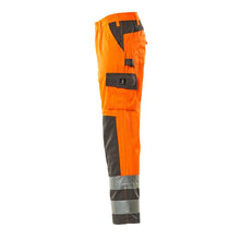 Pantalon MASCOT® Olinda, orange haute visibilité/anthracite