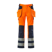 MASCOT® Almas Handwerkerhose, hi-vis orange/marine