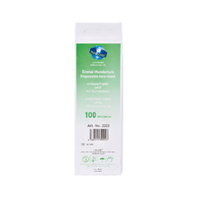 Masque de protection bucco-nasal jetable, monocouche, par lot de 100 pièces