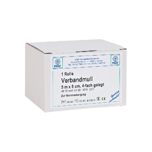 Verbandmull Sprechstundenpackung 5 m x 6 cm