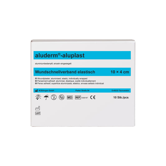 aluderm®-aluplast élastique - en morceaux de 1 m x 4 cm