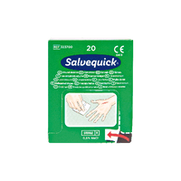 Salvequick-Wundreinigungstücher Box à 20 Stück Karton à 20 Stück