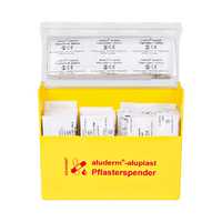 Distributeur de pansements jaune aluderm®-aluplast, rempli