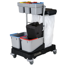 Chariot de ménage Numatic ProCar 4G Noir | Paquet (1 pièce)