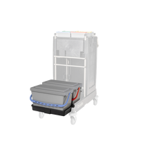 Numatic MMK 3, Moppbox-Set schwarz - 2 x MoppMatic Moppbox MK 3 , Schale für Eimer | Packung (1 Stück)