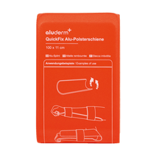 Rail de rembourrage QuickFix en aluminium, grand format, 100 x 11 cm