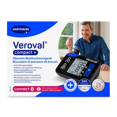 Veroval compact connect Blutdruckmessgerät Oberarm | Packung (1 Stück)