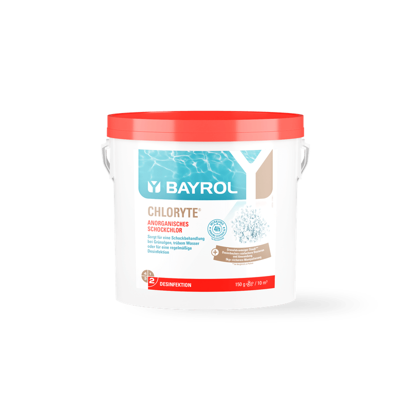 BAYROL Chloryte® Anorganisches Chlorgranulat mit 70 % Aktivchlorgehalt