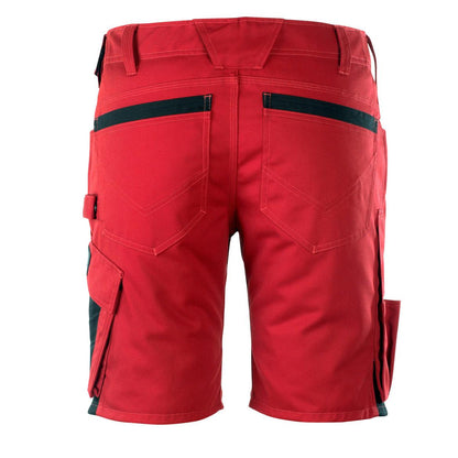 Short MASCOT® Stuttgart, rouge/noir