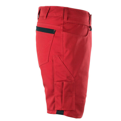 Short MASCOT® Stuttgart, rouge/noir