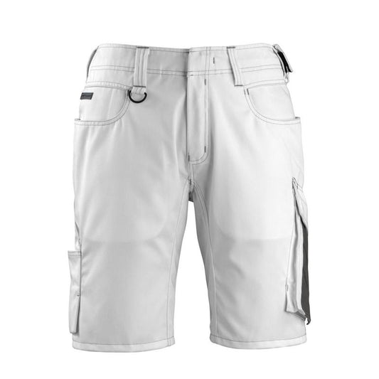 MASCOT® Stuttgart Shorts, weiss/dunkelanthrazit
